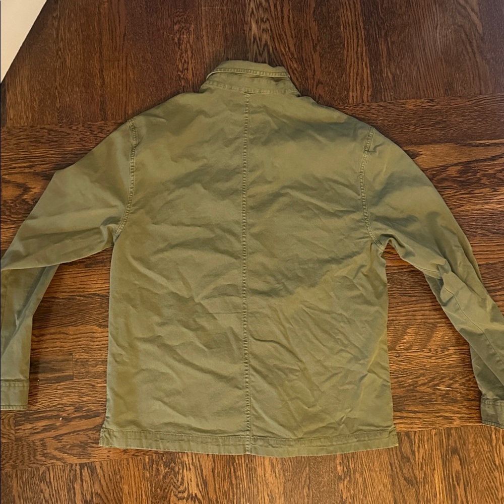 The Normal Brand Men's Olive Shirt Jacket